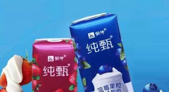 根本停不下来，纯甄蓝莓果粒酸奶一喝就上瘾