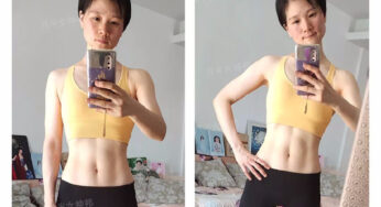 谁说宝妈肚子不好减？一样练出马甲线！