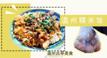 温州古早美食之糯米饭