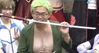 你见过热衷COS的市长吗？海贼火影都没能幸免，看到鸣人我傻了