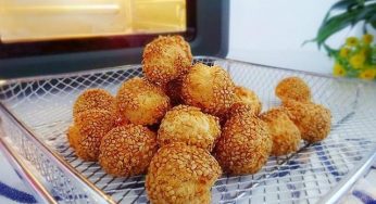 早点有它开口笑，不油炸更健康，半小时上桌，香酥顶饱，孩子最爱