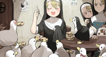 推特画师脑洞大开，绘制鸭子＋修女，上演温馨而搞怪的日常